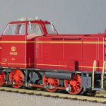 diesel locomotive, model, track h0