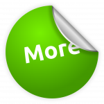 sticker, button, green