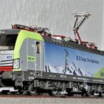 model train, electric locomotive, siemens