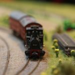 miniature, toy, railroad