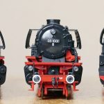 steam locomotive, models, parade