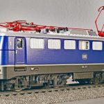 electric locomotive, model, track h0