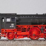 steam locomotive, model train, track h0